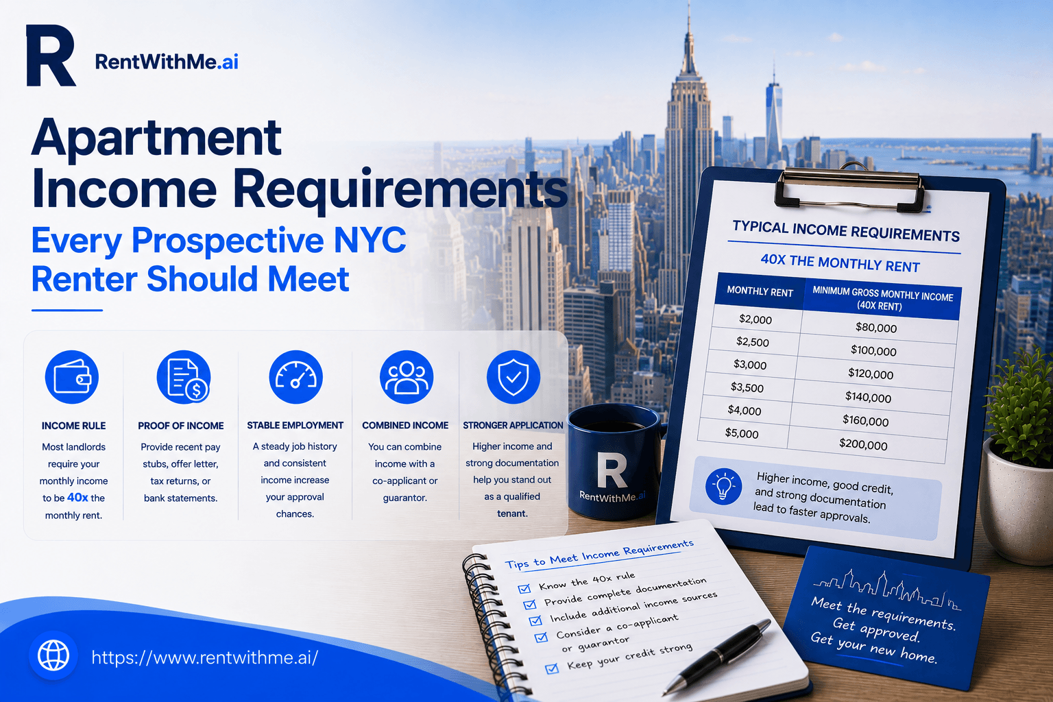 Apartment Income Requirements Every Prospective NYC Renter Should Meet