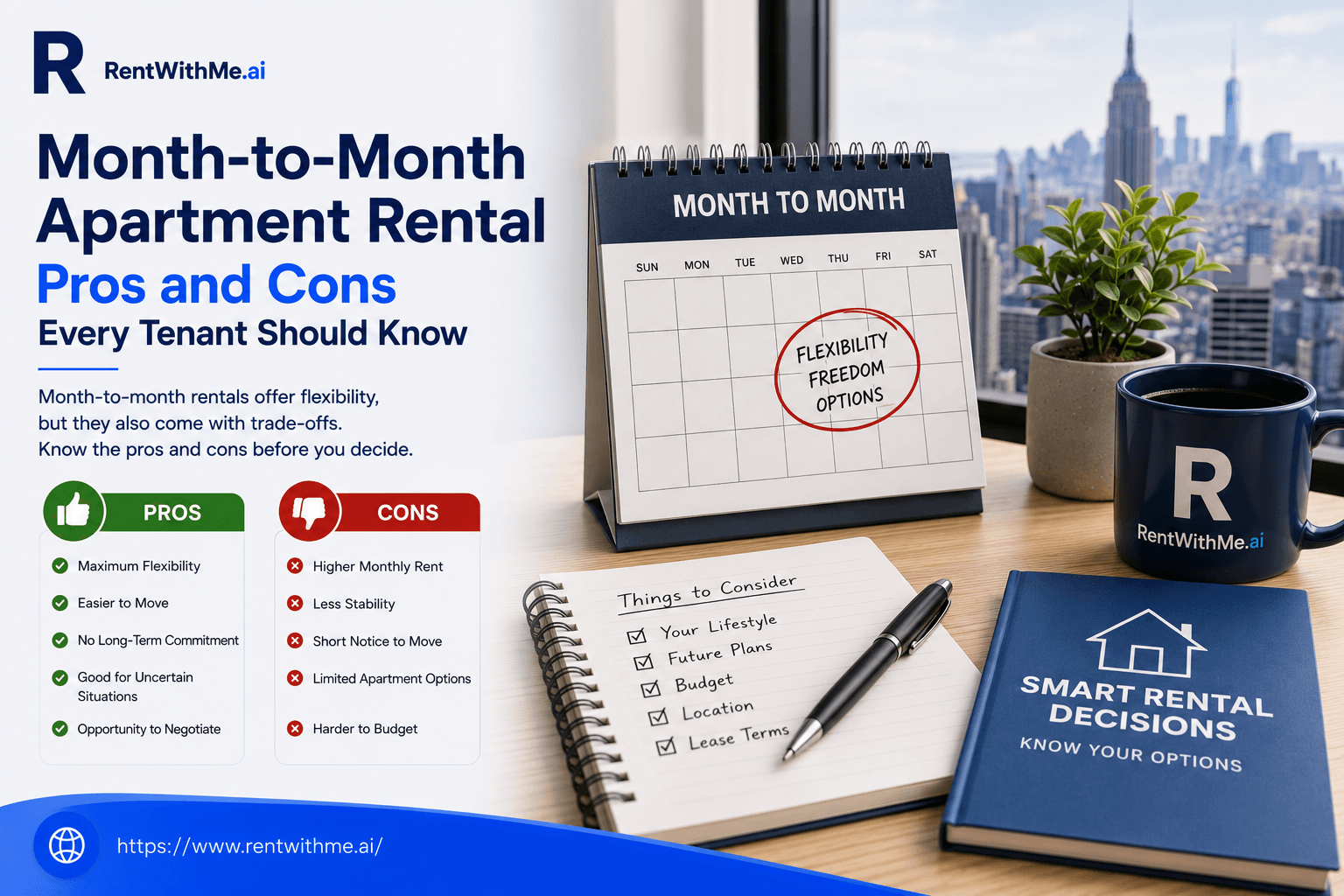 Month-to-Month Apartment Rental Pros and Cons Every Tenant Should Know