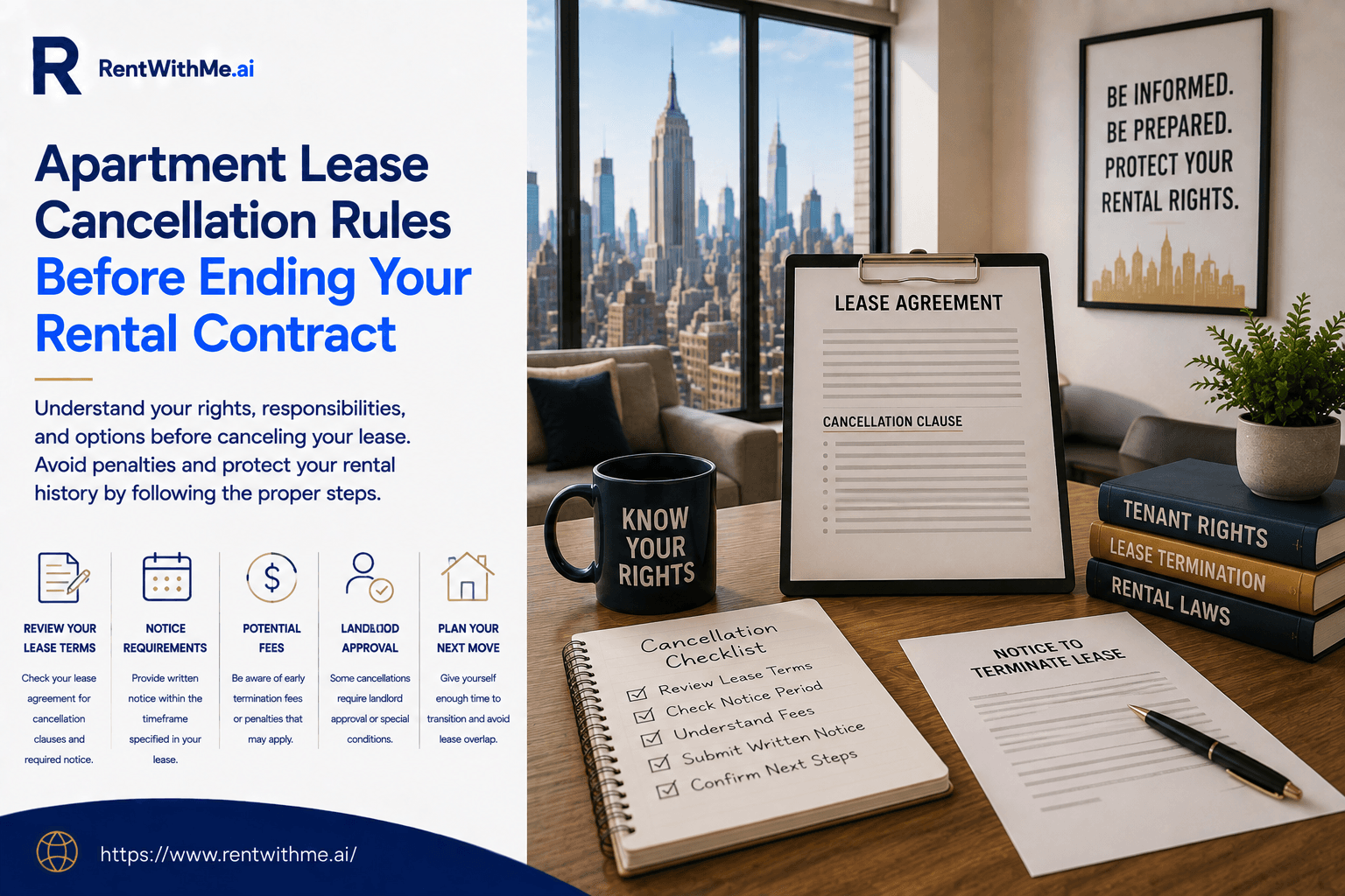 Apartment Lease Cancellation Rules Before Ending Your Rental Contract
