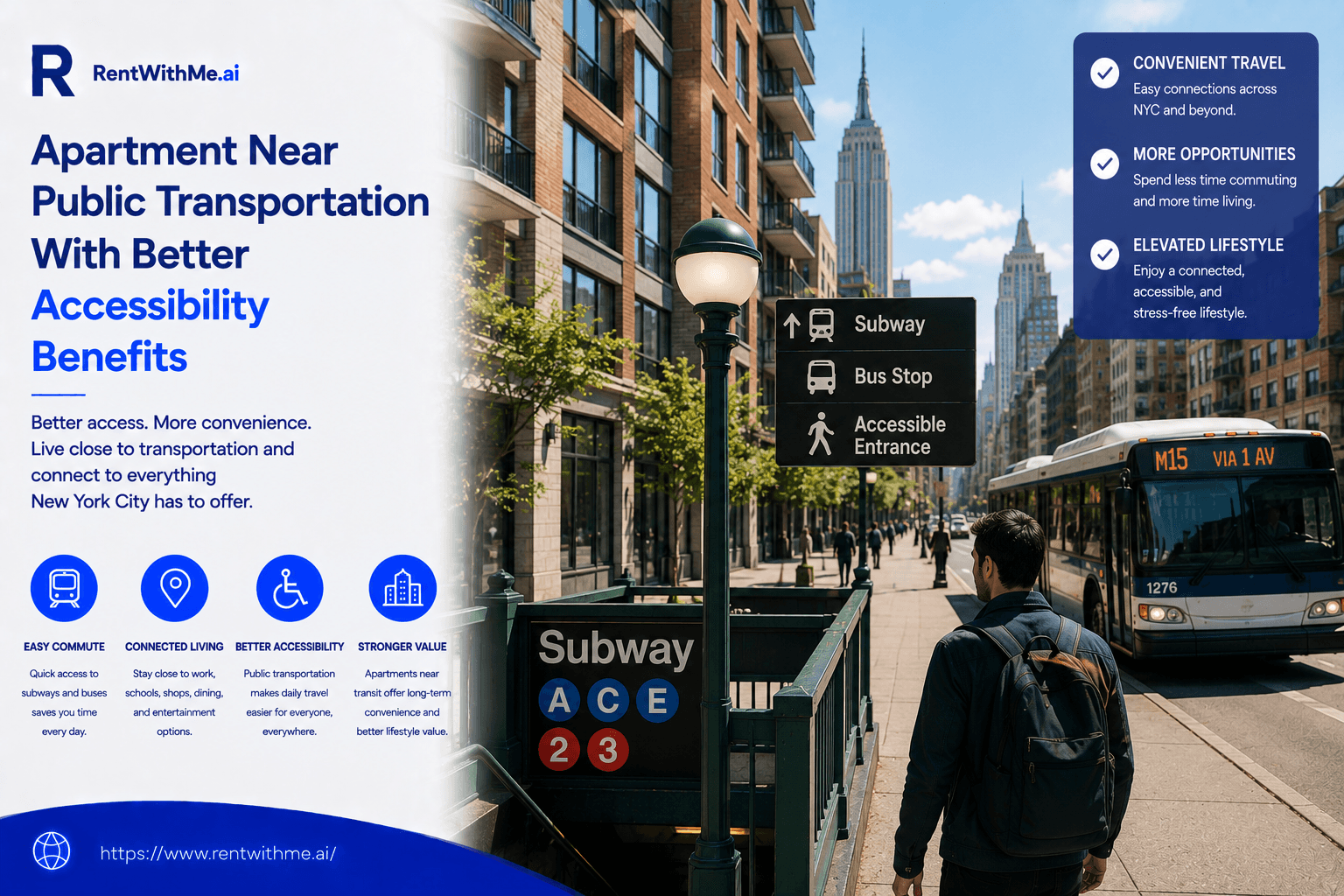 Apartment Near Public Transportation With Better Accessibility Benefits