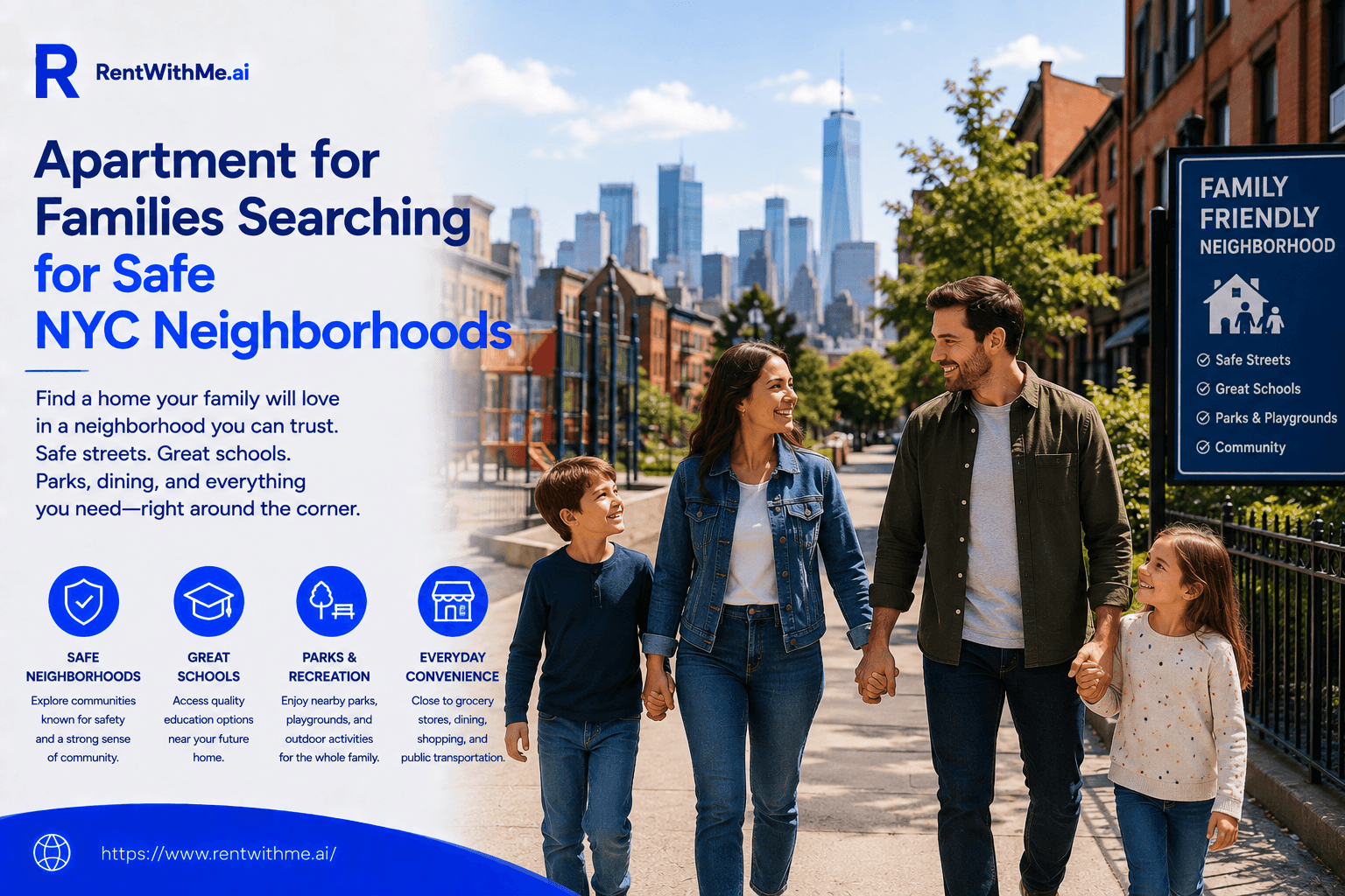 Apartment for Families Searching for Safe NYC Neighborhoods