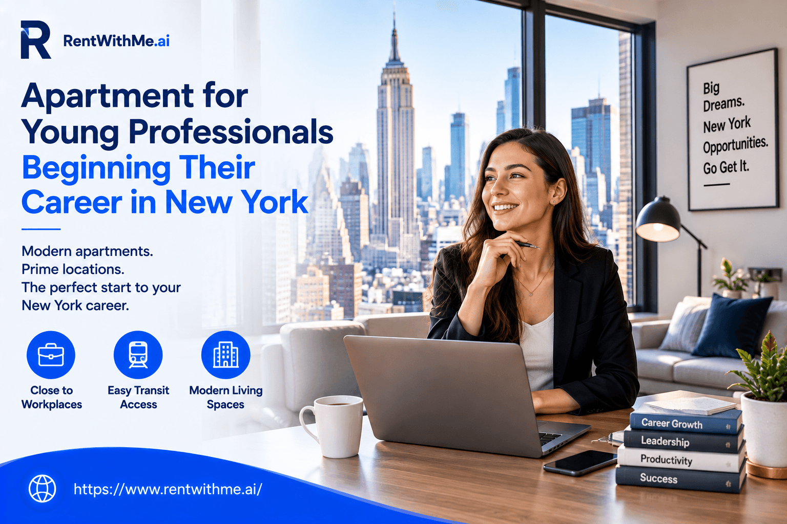 Apartment for Young Professionals Beginning Their Career in New York