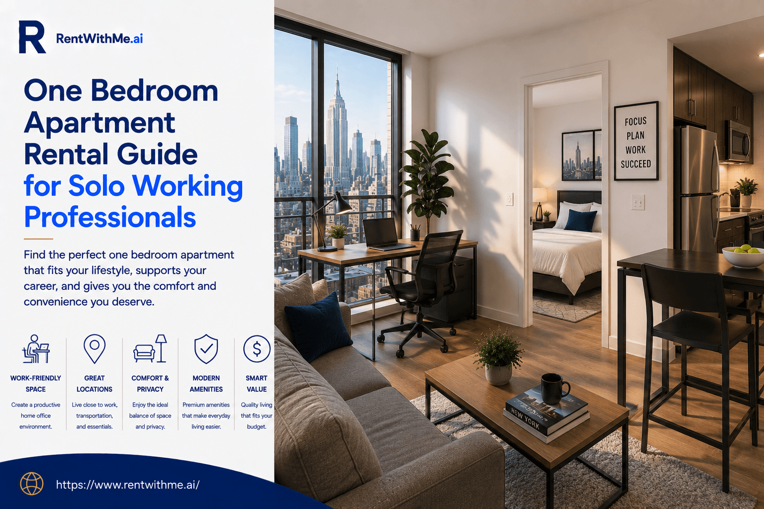 One Bedroom Apartment Rental Guide for Solo Working Professionals
