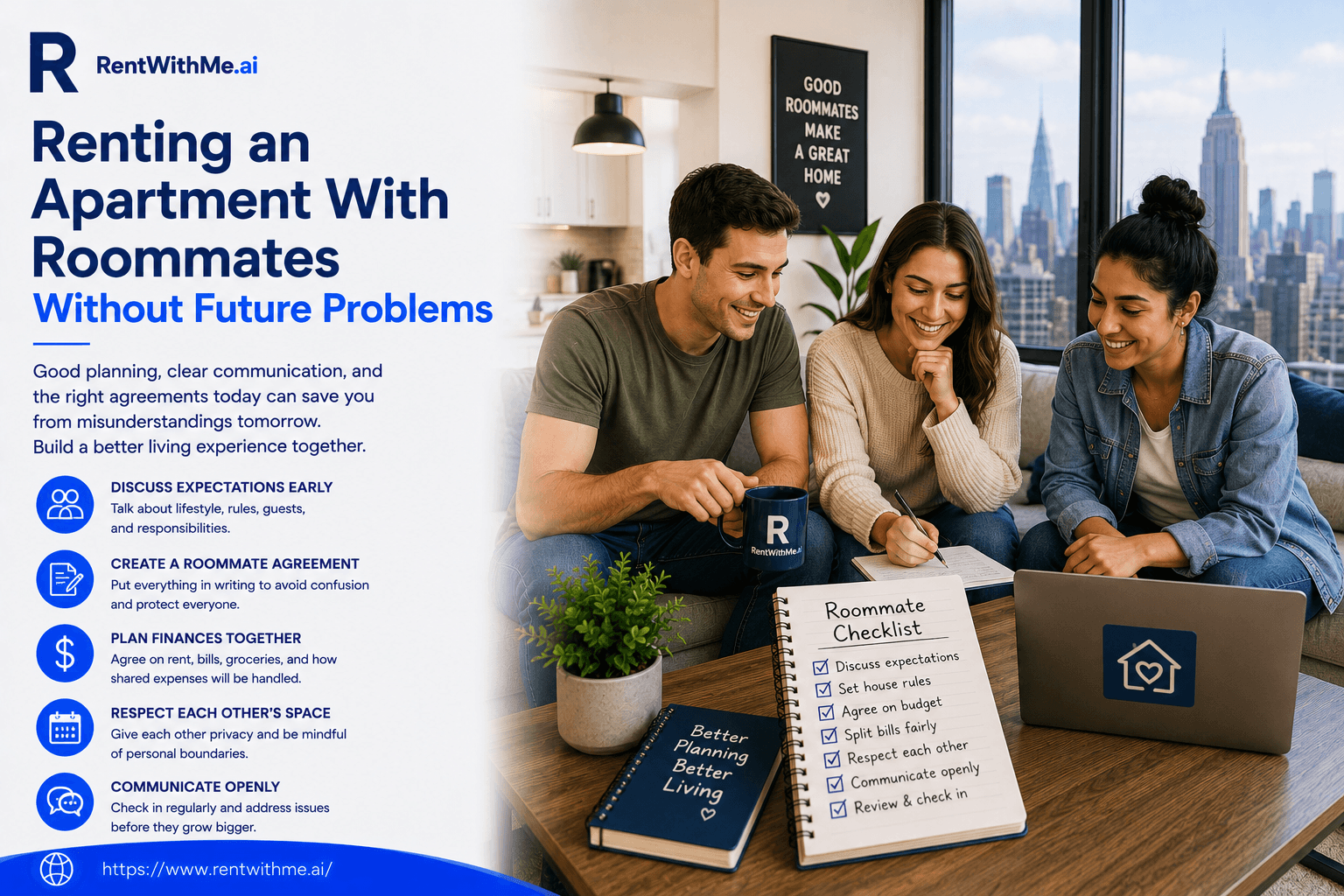 Renting an Apartment With Roommates Without Future Problems