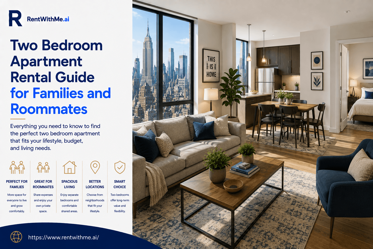 Two Bedroom Apartment Rental Guide for Families and Roommates